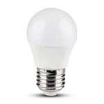 V-TAC Smarthome VT-5124 LED WiFi Smart Lamp ? 4,5 W ? RGB + W ? E27 ? Compatible avec Alexa et Google Home Assistan