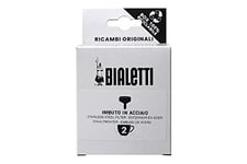 Bialetti Ricambi, Includes 1 Funnel Filter, Compatible with Venus, Kitty, Musa (2 Cups)