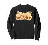 I Smell A New Journey Travel Lover Hiking Camping Adventure Sweatshirt