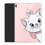 Pnakqil Lenovo Tab E10 Case Clear Silicone Gel TPU with Pattern Cute Transparent Rubber Shockproof Soft Ultra Thin Protective Back Case Skin Cover for Lenovo Tab E10 (TB-X104F) Tablet, Pink Cat 1