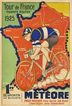 Schatzmix Plaque Murale en métal Motif Tour de France 1925 20 x 30