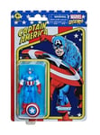 Marvel Legends Retro Recollect 3.75" Captain America Action Figure Hasbro Kenner