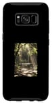 Coque pour Galaxy S8 Fairycore : balançoire en bois avec rayons du soleil