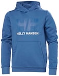 Helly Hansen Unisex Kids Jr Hh Logo Hoodie 2.0 Shirt, Azurite, 12 Years UK