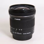 Canon Used EF-S 10-18mm f/4.5-5.6 IS STM Ultra Wide Angle Zoom Lens