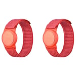 2X Kid Wristband Compatible with  ,  Case for Air Tag  Tracker Holder1734