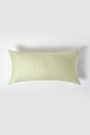 Homescapes Continental Egyptian Cotton Pillowcase 330 TC, 40 x 80 cm green Unisex