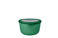 Mepal – Multi Bowl Cirqula Round – Food Storage Container with Lid - Suitable as Airtight Storage Box for The Fridge & Freezer, Microwave Container & Servable Dish – 1000 ml – Vivid Green