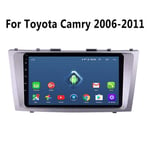 Stéréo Voiture - pour Toyota Camry 2006-2011 Radio Navigation GPS Autoradio Lecteur multimédia, avec WiFi Android Bluetooth Dsp Mp3 9 Pouces écran Tactile