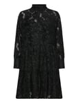 Second Female Audrey Dress Dresses Cocktail Svart [Color: BLACK ][Sex: Women ][Sizes: XS,S,M,L,XL ]