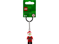 Lego Santa Keyring/ Keychain - attach to keys, backpacks and more (854201)