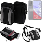 For TCL 40 SE Holster belt bag travelbag Outdoor case cover