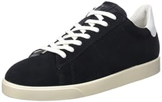 ECCO Men's Street LITE M Shoe, Black/White, 11.5 UK