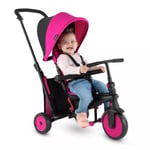 SmarTrike STR3 Plus 6-i-1 Trehjulssykkel/Vogn - Rosa