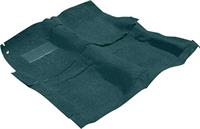 OER B3968T06 mattsats, "tailored", turquoise/black (salt & pepper)