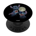 PopSockets Disney Lilo & Stitch Three Stitch Moon PopSockets PopGrip Interchangeable