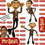 Official *Mr Bean* Toy Bendable Flexible with Teddy Bear in pocket by TY UK Ltd