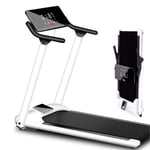 DYHQQ Folding Motorized Treadmill,Motorised Running Jogging Walking Folding Treadmill Ultra Thin and Silent,Household Gym Treadmill with LCD Display