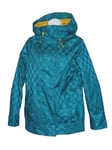 New NIKE 6.0 Womens Ladies Tervist Snowboarding Parka Jacket Turquoise S