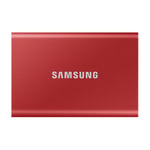 Samsung T7 ekstern SSD 1TB, rød