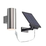 Lindby - Maurun Solcelle Vegglampe Silver