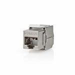 Nedis Keystone RJ45 Hona för skärmade CAT6a S/FTP-kablar
