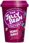 The Jelly Bean Factory Berry Burst 200 g Cup - Gluten, Gelatine and Nut Free - Halal and Kosher - Suitable for Vegetarians and Coeliacs