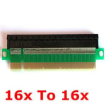Autre 16X TO 16X Adaptateur de protection de carte graphique PCIe Express, 2018x1x4x8x16 femelle vers x16 mâle, carte de Test PCB pour GTX1080, 3.0 Nipseyteko