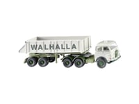 Wiking 0677 12 H0 Lastbiler Model Man Sattelit I Baggrunden Pausekæbe Walhalla Kalk