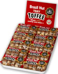 10 stk av 100g Walkers Brazil Nut Toffee i metallbricka