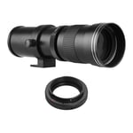 Camera MF Super Telephoto Zoom Lens F/8.3-16 420-800mm For Canon EOS 80D 77D 70D