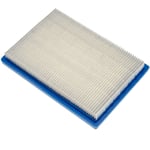 Filtre de rechange (1x filtre à air) remplacement pour John Deere PT11025, SA31727, sabo pour tondeuse à gazon - 16 x 11,3 x 2,1cm, blanc / bleu