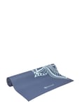 Gaiam High Tide Point Yoga Mat 5Mm Classic Printed Sport Sports Equipment Yoga Equipment Yoga Mats And Accessories Blue Gaiam