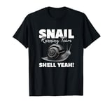 Snail Running Team Funny - Snails Slug Gardening Animal T-Shirt