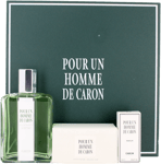 Pour Un Uomo de Caron By Caron For Men Set: EDT spray 4.2oz + Soap + Mini.06oz