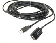 Premiumcord Usb 2.0-Repeater Och Förlängningskabel A/M-A/F 5M