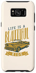 Coque pour Galaxy S8+ La vie est une belle balade Voitures classiques Voitures anciennes Roadster
