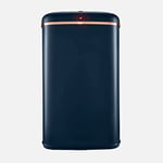 Tower T838010MNB Cavaletto Square Sensor Bin, 58L, Midnight Blue and Rose Gold