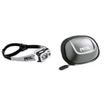PETZL Swift RL E095BA00 Headlamp, Black, 7.8 W & E93990 POCHE Carrying Case for Ultra-Compact Headlamps