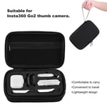 Action Camera Handbag Black Storage Carrying Bag For Insta360 GO2 Thumb Cam BGS