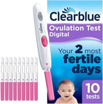 Clearblue Digital Ovulation Test Kit (OPK) of 10 Tests