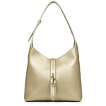 LANCASTER Grand sac hobo - Foulonné Double Hook Champagne - In - Nude
