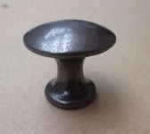 RUSTIC IRON Chest Drawer Door Handle KETTLE ROUND KNOB