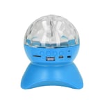 Disco Ball Rotating Light USB Charging Non-slip Mini Speaker Portable ABS Shell