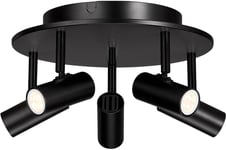 Cato Takspotlight 29cm LED 5x3W Mattsvart