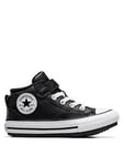 Converse Chuck Taylor All Star Malden Street Kids Boots - Black, Black, Size 2 Older