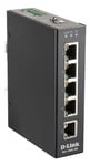 D-Link 5 Port Unmanaged Switch with 5 x 10/100 BaseT(X) ports