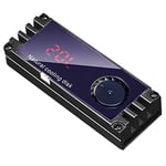 Kaxofang M2 SSD Heatsink Cooler Temperature OLED Digital Display M.2 2280 NVME SSD Solid State Hard Disk Radiator Heat Black