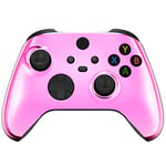 eXtremeRate Custom Shell for Xbox Core Wireless Controller - Revamp Your Gaming Gear - Chrome Pink Replacement Game Acessories Cover Faceplate for Xbox Series X & S Control [Controller NOT Included]