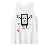 I Love My Phone T-shirt Smartphone Addicts Social Media Gift Tank Top